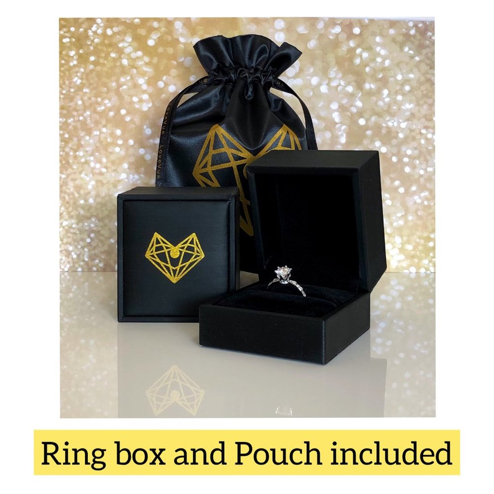 1/2ct. t.w. Diamond Engagement Ring - Picture 9 of 13